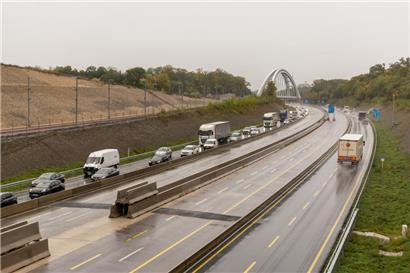 Die Erweiterungsarbeiten auf der A3 sollen bis 2030 abgeschlossen sein
