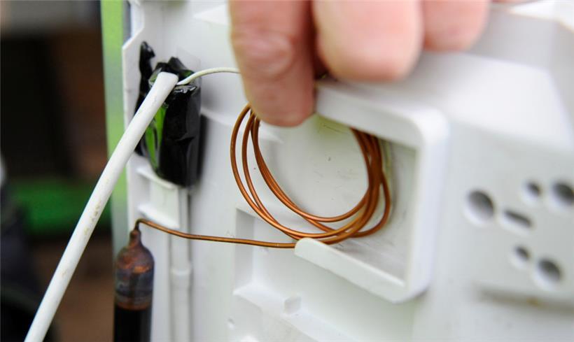 Die Polizei hat am Dienstag zwei Kupferdiebe festgenommen
