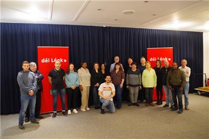 Dies sind die Kandidaten für die Gemeindewahlen von „déi Lénk Péiteng“
