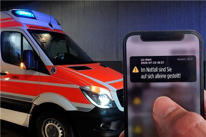 Diese LU-Alert-Nachricht wurde natürlich so nicht versendet – aber viel aufschlussreicher waren die Infos am Mittwoch nicht
