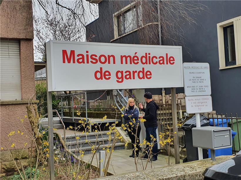 Diese "Maison médicale" wurde zum Infektionszentrum umfunktioniert.
