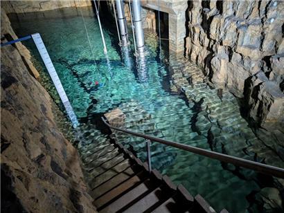 Diese Quelle deckt etwa 14 Prozent des Trinkwasserbedarfs der Stadt Luxemburg
