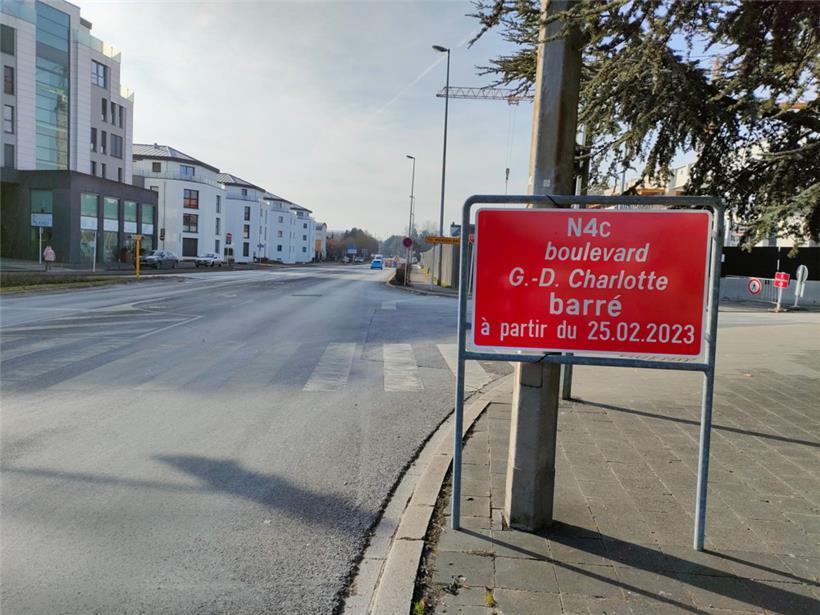 Diese Straße wird nicht mehr lange befahrbar sein
