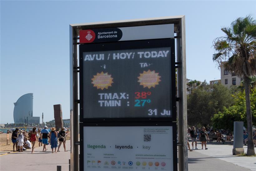 Diesen Sommer herrschen in weiten Teilen Südeuropas große Hitze und Trockenheit 
