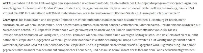 Dieser Ausschnitt aus dem „Welt“-Interview brachte einige Politiker zur Weißglut

