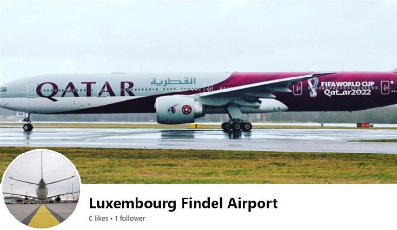 Dieses Fake-Profil gibt sich auf Facebook als Lux-Airport aus
