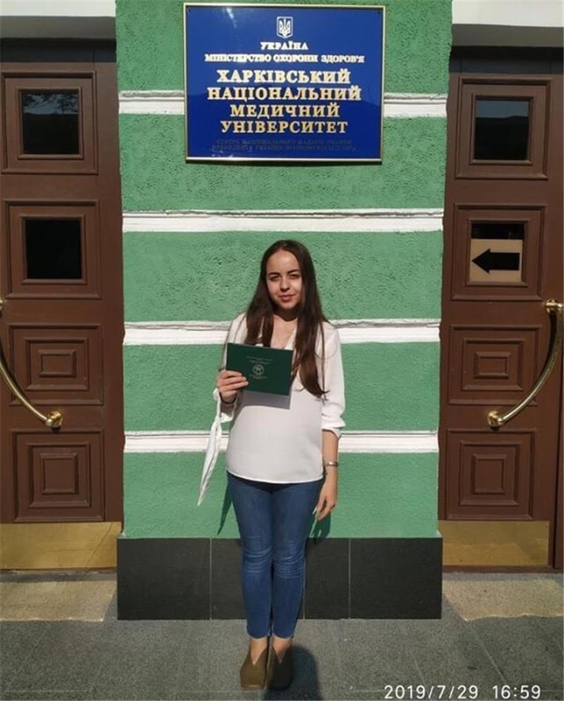 Dieses Foto aus dem Jahr 2019 zeigt die Studentin Susanna A. vor der medizinisch...