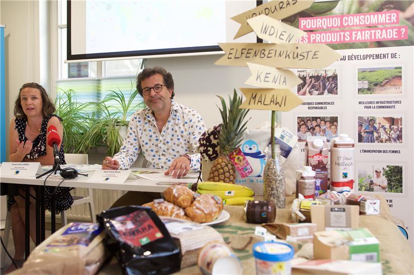 Direktorin Geneviève Krol und Präsident Jean-Louis Zeien präsentierten die Bilanz 2019
