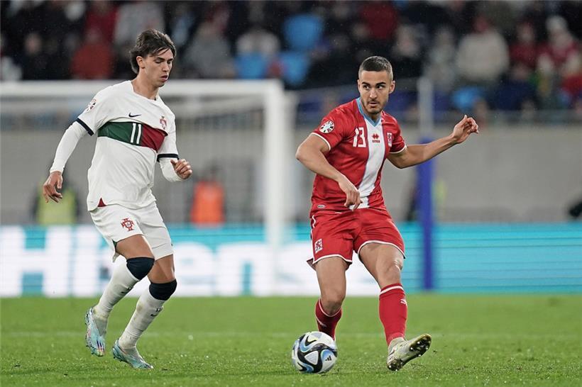 Dirk Carlson (r.) und St. Pölten steht im Aufstiegsrennen ein „Fotofinish“ („Kleine Zeitung“) bevor
