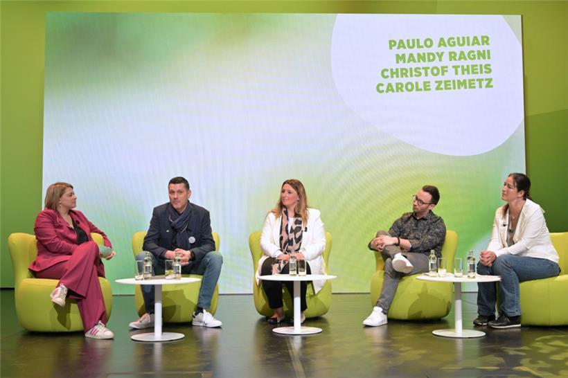 Diskussionsrunde über die Chancen einer grüneren Zukunft in den Gemeinden