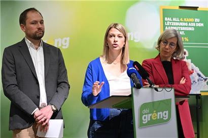 Djuna Bernard (M.) hat sich zur Ausarbeitung der Grünen-Vorschläge mit Vereinigungen aus dem Sozialsektor getroffen
