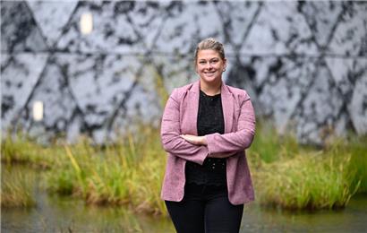 Djuna Bernard wurde 2019, im Alter von 26 Jahren, Co-Parteipräsidentin
