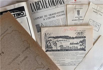 Dokumente, die Luxemburgs koloniale Vergangenheit belegen
