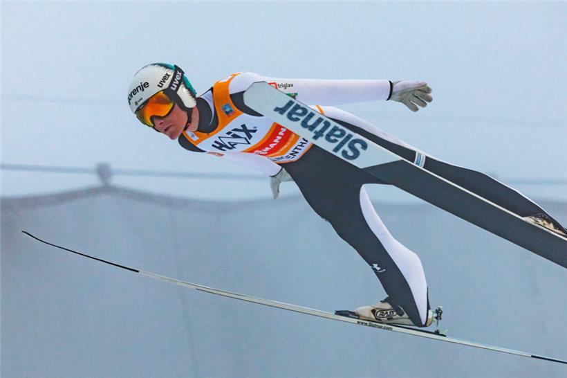 Domen Prevc brach als Teenager wie eine Urgewalt über das Skispringen herein
