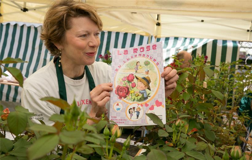 Dr. Claudine Als trägt die Luxemburger Rosen im Herzen
