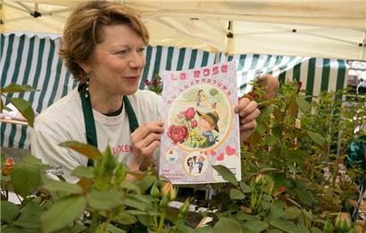 Dr. Claudine Als trägt die Luxemburger Rosen im Herzen
