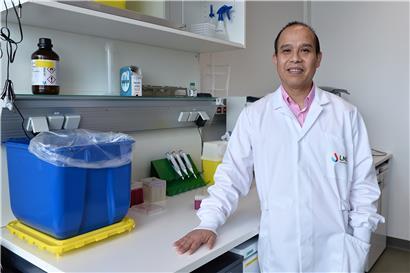 Dr. Trung Nguyen leitet die Abteilung für Virologie und Serologie am Luxemburger „Laboratoire national de santé“ (LNS) in Düdelingen
