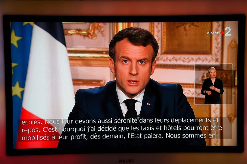 Drastische Maßnahmen für Frankreich
