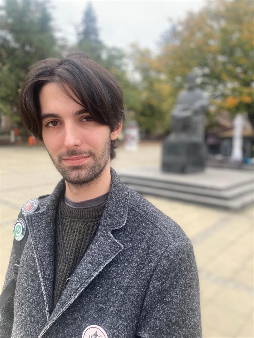 Drei Monate lang im Hausarrest: Der Jura-Student Luka Stevanovic (22) im serbischen Kragujevac
