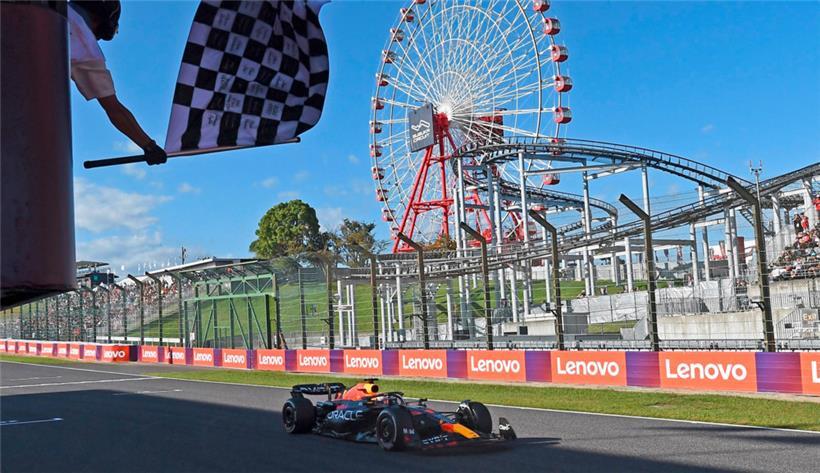 Drei Punkte braucht Max Verstappen noch, um den WM-Titel perfekt zu machen
