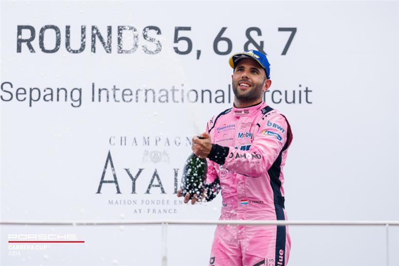 Drei Rennen, drei Siege: an Dylan Pereira gab es in Sepang kein Vorbeikommen
