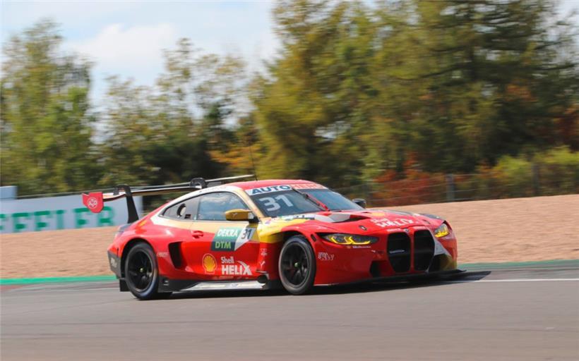 Drei Siege bislang und die Gesamtführung für Sheldon van der Linde aus Südafrika im BMW M4
