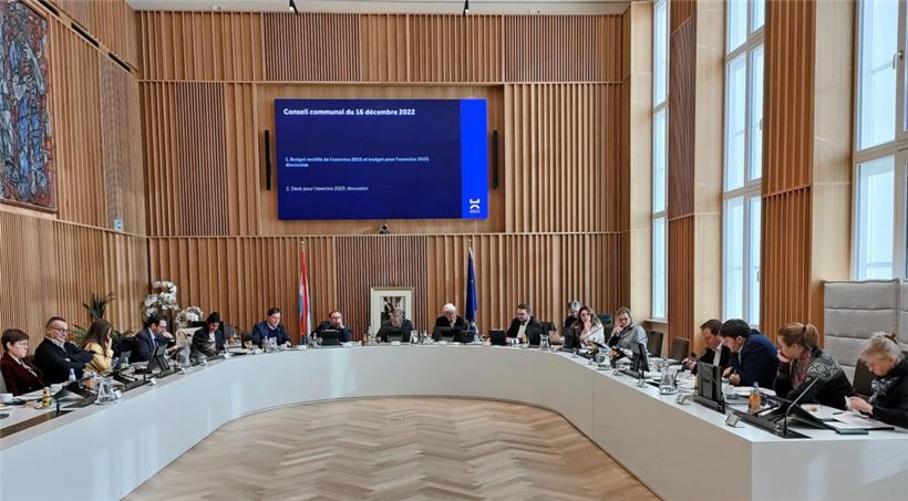 Drei leere Sitze: Durch die recht kurzfristige Verschiebung konnten drei Gemeinderäte der Opposition am Freitag nicht an den Budgetdiskussionen teilnehmen
