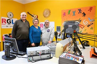 Drei von insgesamt 13 Mitarbeitern: v.l. Giorgio Marzinotto, Viviane Gindt Dameoiseaux und Jean-Paul Heinen
