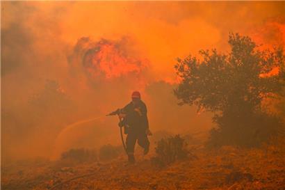 Durch Dürre ausgelöste Brände sind nur eine der Unsicherheiten, die sich aus dem Klimawandel ergeben
