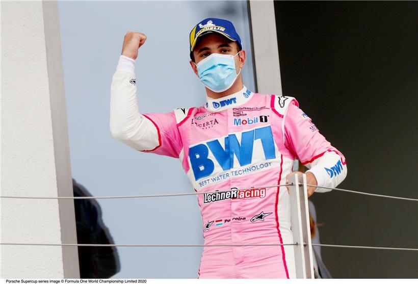 Dylan Pereira begeistert mit seiner Leistung im Porsche-Mobile1-Supercup ganz Luxemburg
