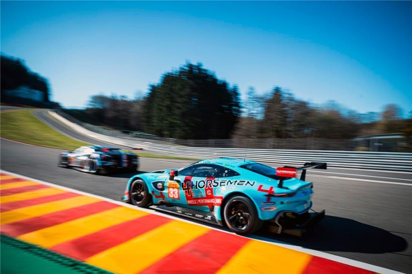 Dylan Pereira feierte seinen WEC-Einstand im Aston Martin auf seiner Lieblingsstrecke in Spa-Francorchamps
