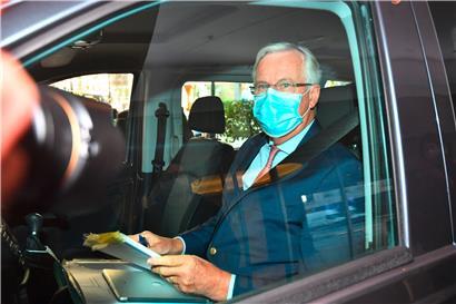 EU-Chefunterhändler Michel Barnier betonte, angesichts mangelnder Fortschritte bei den Verhandlungen über die künftigen Beziehungen treibe die EU Planspiele für einen harten Brexit zum Jahresende voran
