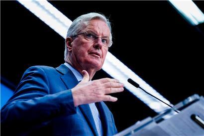 EU-Chefverhandler Michel Barnier erinnerte den britischen Premierminister Boris Johnson eindringlich daran, dass dieser sich an gemachte Vereinbarungen halten müsse
