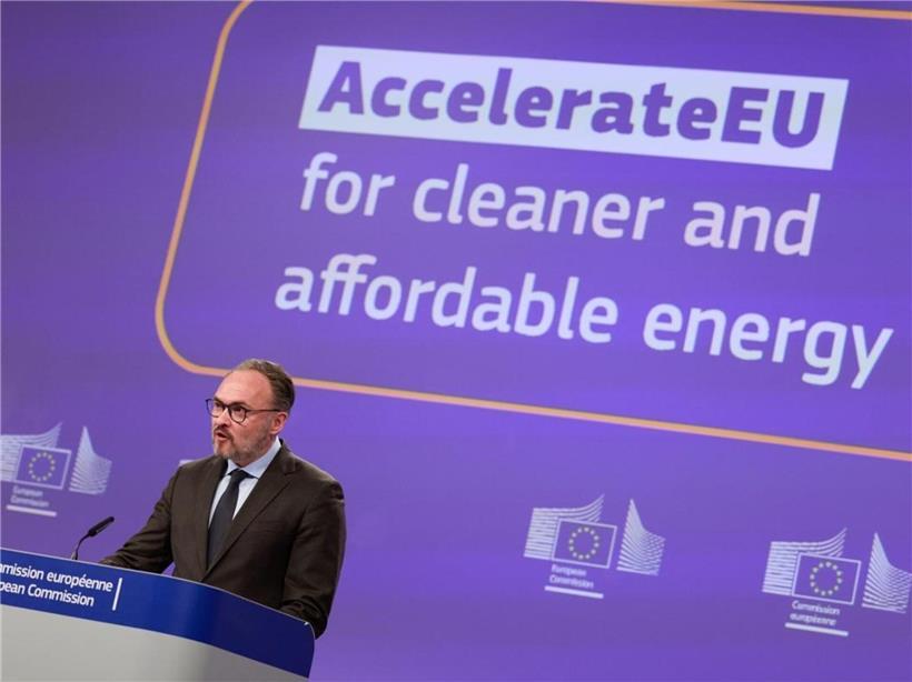 EU-Energiekommissar Dan Jörgensen spricht vor Hintergrund der schweren Öl- und Gaskrise in der EU