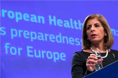 EU-Gesundheitskommissarin Stella Kyriakides setzt weiter auf Überzeugungsarbeit, wenn es ums Impfen geht
