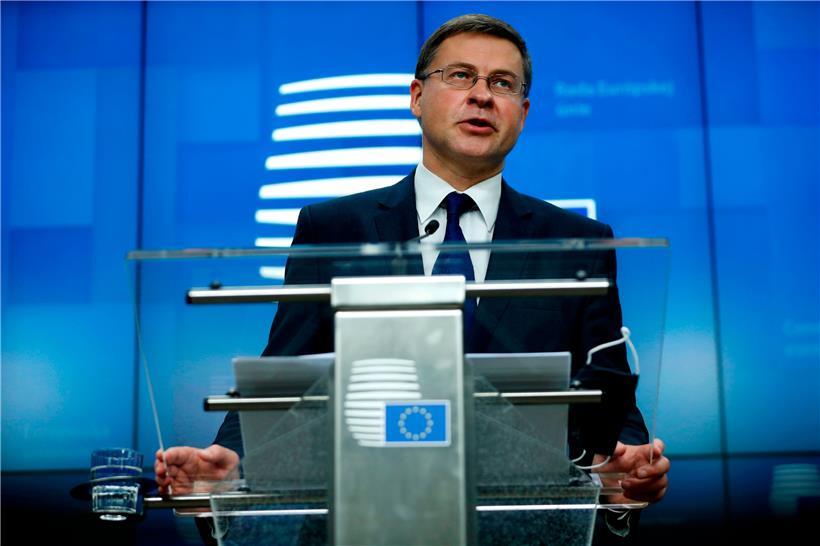 EU-Handelskommissar Valdis Dombrovskis tut, was getan werden muss
