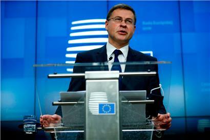 EU-Handelskommissar Valdis Dombrovskis tut, was getan werden muss
