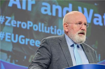 EU-Klimaschutz-Kommissar Frans Timmermans soll im Notfall den Brüsseler Betrieb am Laufen halten
