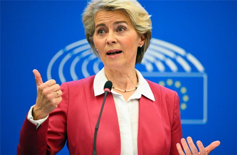 EU-Kommissionspräsidentin Ursula von der Leyen präsentierte gestern neue Vorschläge dazu, wie die EU-Staaten die gestiegenen Energiepreise eindämmen können
