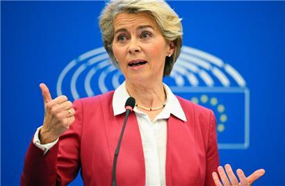 EU-Kommissionspräsidentin Ursula von der Leyen präsentierte gestern neue Vorschläge dazu, wie die EU-Staaten die gestiegenen Energiepreise eindämmen können
