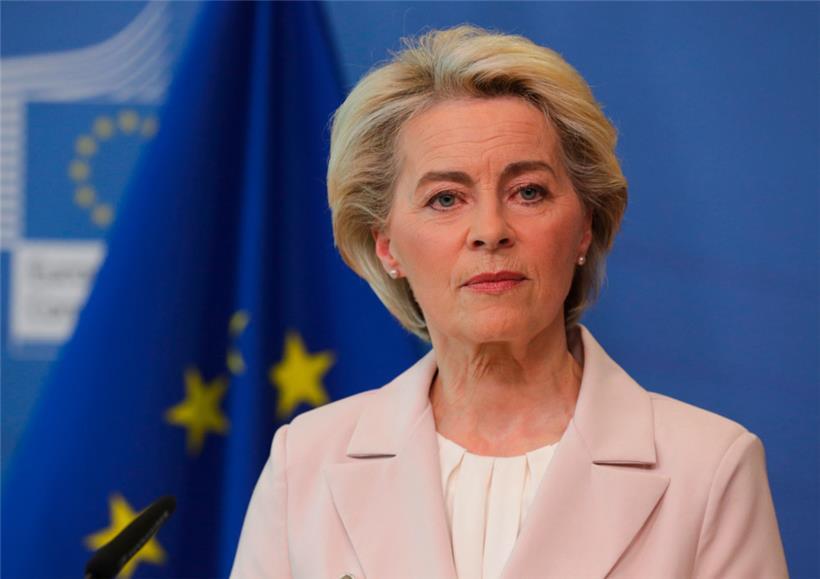 EU-Kommissionspräsidentin Ursula von der Leyen gab gestern eine Stellungnahme zur Entscheidung Moskaus ab, kein Gas mehr nach Polen und Bulgarien zu liefern
