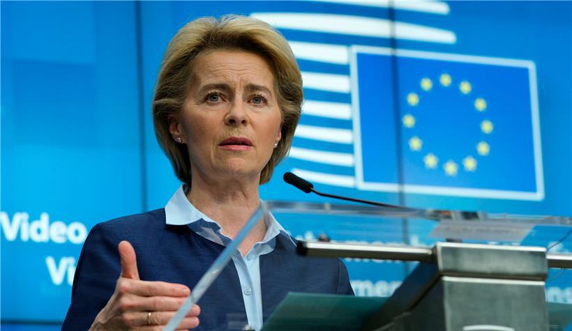 EU-Kommissionspräsidentin Ursula von der Leyen will ein mögliches Vertragsverletzungsverfahren gegen Deutschland prüfen
