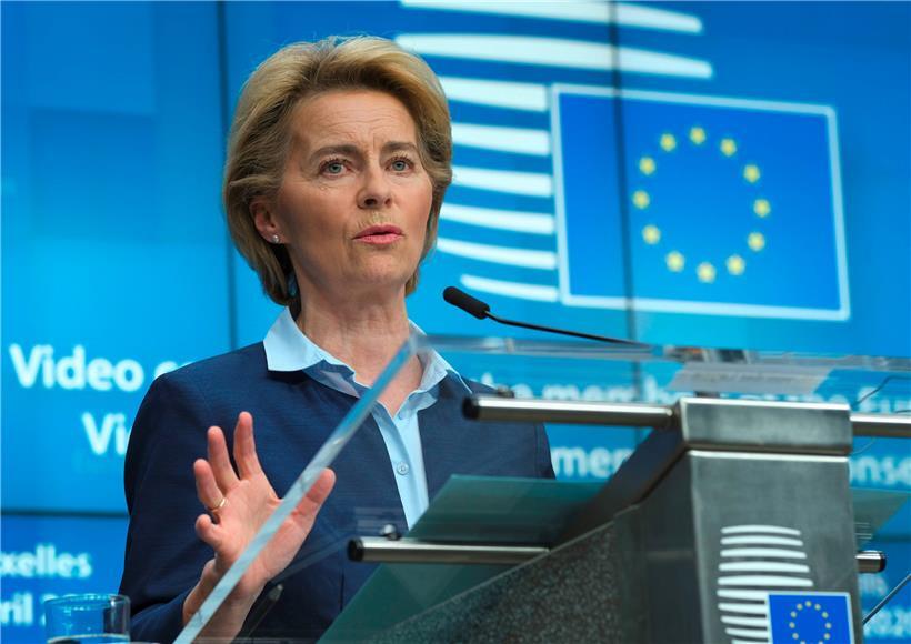 EU-Kommissionspräsidentin Ursula von der Leyen wird am Mittwoch ihren Vorschlag für einen Wiederaufbaufonds vorlegen
