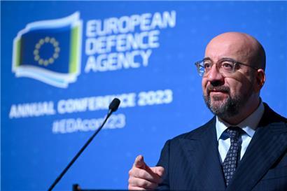 EU-Ratspräsident Charles Michel will, dass die EU mehr in ihre Verteidigung investiert
