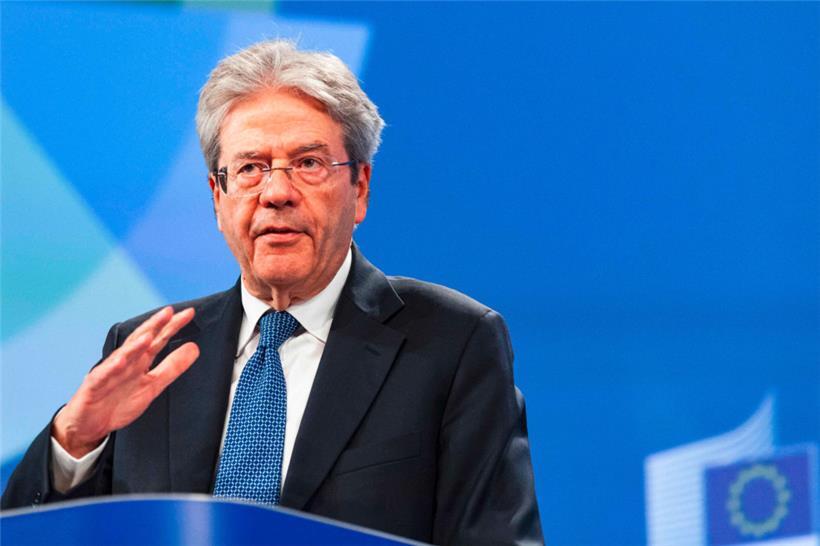 EU-Wirtschaftskommissar Paolo Gentiloni präsentierte am Mittwoch die Wirtschaftsprognosen für die EU-Staaten
