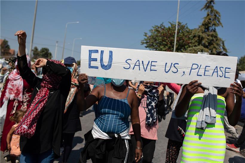 „EU, rette uns bitte“: Deutschland hat zurzeit die EU-Ratspräsidentschaft inne und legt den ersten Vorschlag vor, den Menschen in Griechenland zu helfen
