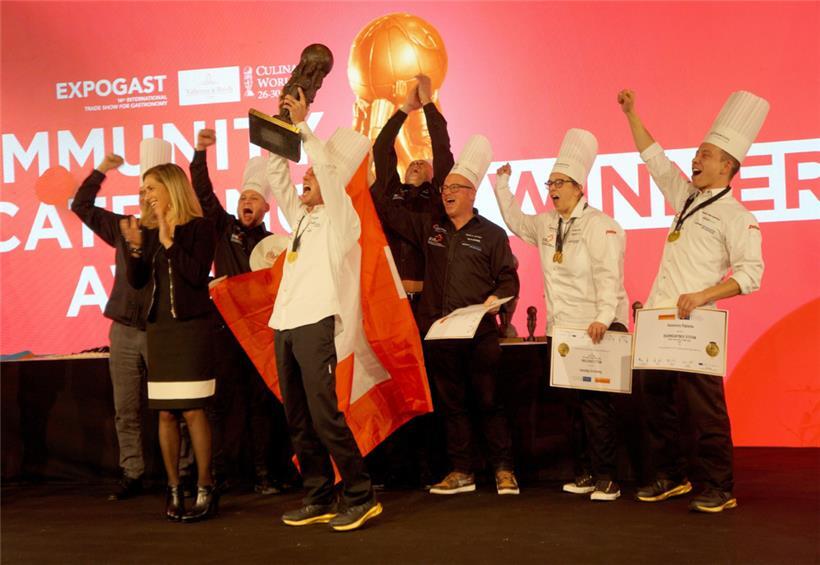 Ein 6-Gang-Menü für 120 Gäste: Team Schweiz überzeugte auch beim „Community Cate...