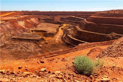 Ein Abbaugebiet von „Lynas Rare Earths Limited“ in Westaustralien
