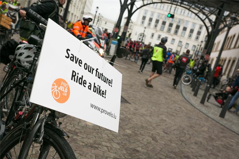 Ein Erfolg war die Rad-Demonstration 2021, um die es im Vorfeld viel Hickhack gegeben hatte
