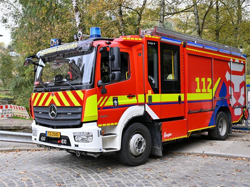 Ein Feuer war auf dem Gelände des Unternehmens Indorama in Steinfort ausgebrochen – die Situation sei mittlerweile unter Kontrolle